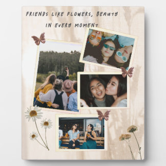 Tabletop Plaque withEasel Custom Friendship Design
