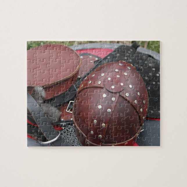 Tabletop RPG | Fantasy LARP Leather Armour Jigsaw Puzzle (Horizontal)