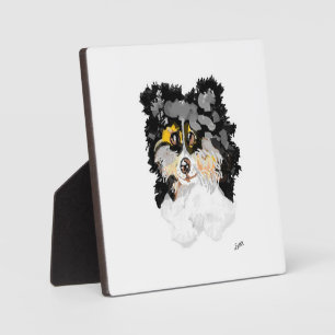 Tabletop W/Canvas :  Puppy Love Plaque