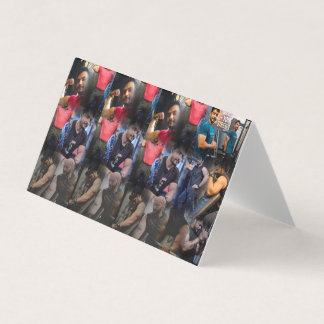 Tablets stand printed items home design printed business card