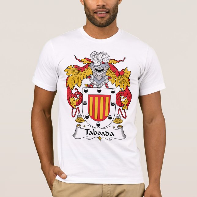 Taboada Family Crest T-Shirt (Front)