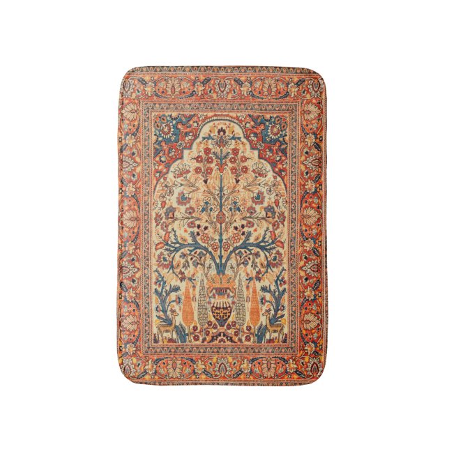 Tabriz Tree of Life Persian Rug Print (Front Vertical)