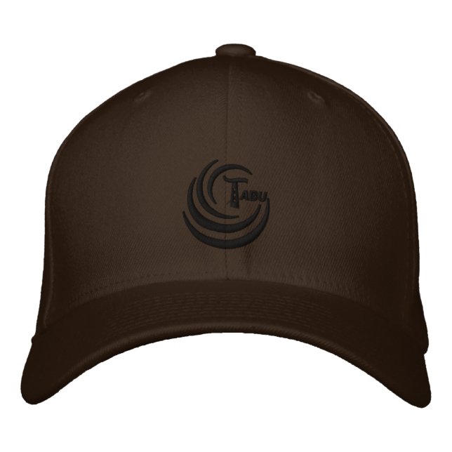 Tabu  Flexfit Wool Blend Cap Black Logo (Front)