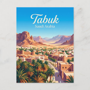 Tabuk, Saudi Arabia Postcard