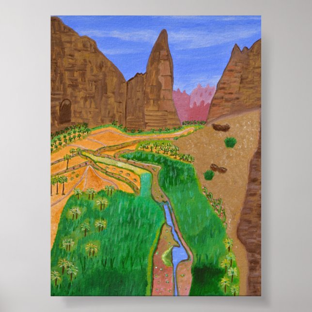 Tabuk, Saudi Arabia poster (Front)