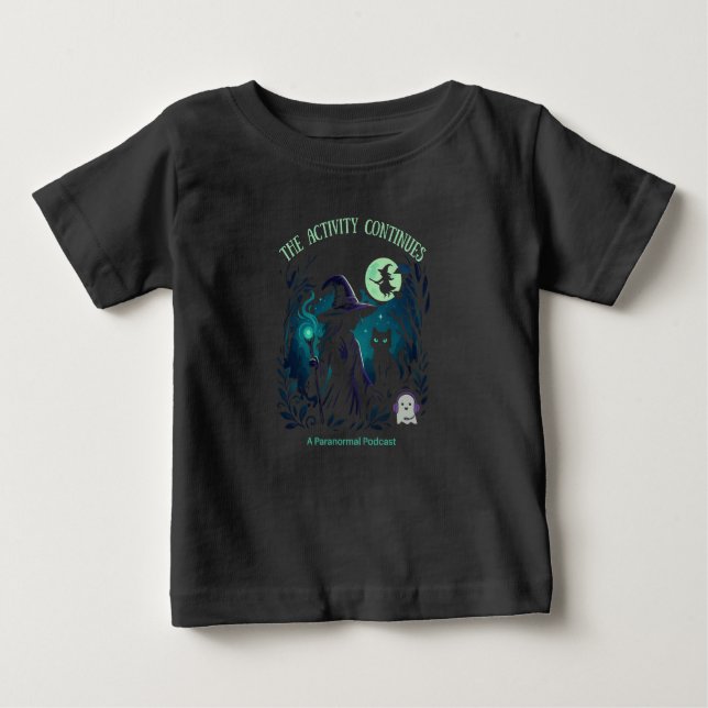 TAC Toddler T- Witchy - DARK Baby T-Shirt (Front)