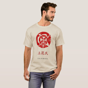 Tachibana Clan Crest (Kamon) T-Shirt