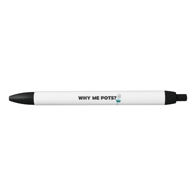 Tachy Me Bold Print  Black Ink Pen (Front)