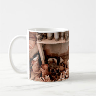 Tack Room full of Well Worn Cowboy Bootsboots,cowb Coffee Mug