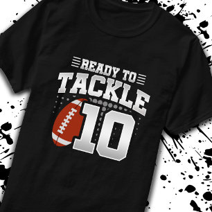 Tackle 10th Birthday 10 Years Couples Anniversary T-Shirt