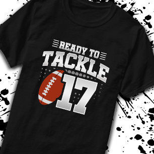 Tackle 17th Birthday 17 Years Couples Anniversary T-Shirt