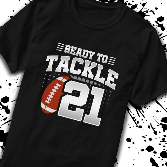 Tackle 21st Birthday 21 Years Couples Anniversary T-Shirt (Creator Uploaded)