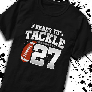 Tackle 27th Birthday 27 Years Couples Anniversary T-Shirt