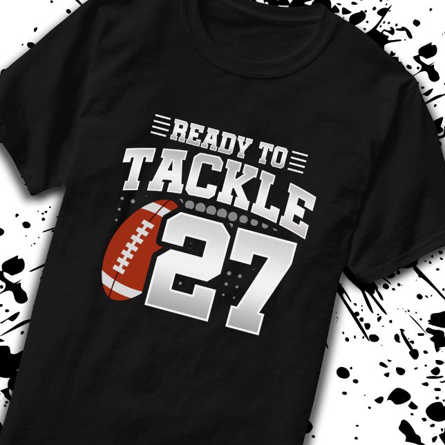 Tackle 27th Birthday 27 Years Couples Anniversary T-Shirt (Creator Uploaded)