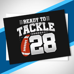 Tackle 28th Birthday 28 Years Couples Anniversary Postcard