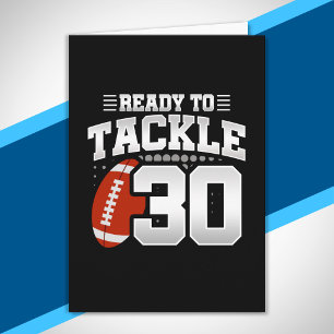 Tackle 30th Birthday 30 Years Couples Anniversary Card