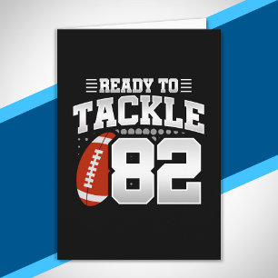 Tackle 82nd Birthday 82 Years Couples Anniversary Card