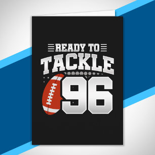 Tackle 96th Birthday 96 Years Couples Anniversary Card