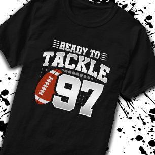 Tackle 97th Birthday 97 Years Couples Anniversary T-Shirt