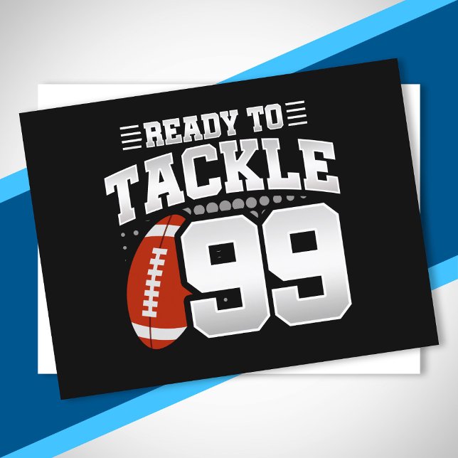 Tackle 99th Birthday 99 Years Couples Anniversary Postcard (Creator Uploaded)