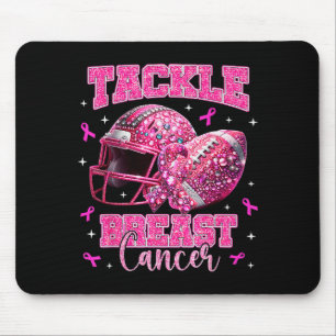 Tackle Breast Cancer Awareness American Football N Mouse Pad