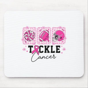Tackle Breast Cancer Awareness American Footbyll P Mouse Pad