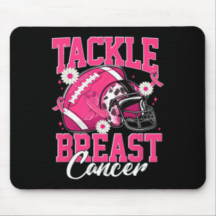 Tackle Breast Cancer Awareness American Footll Wom Mouse Pad