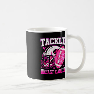Tackle Breast Cancer Awareness Fighting American F Coffee Mug