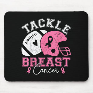 Tackle Breast Cancer Awareness Pink Ribbon America Mouse Pad