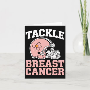 Tackle Breast Cancer Breast Cancer Awareness Month Card