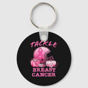 Tackle Breast Cancer Football Breast Cancer Awaren Key Ring