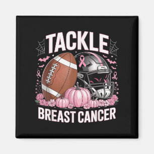 Tackle Breast Cancer Football Breast Cancer Awaren Magnet