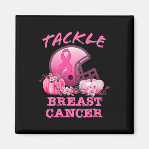 Tackle Breast Cancer Footbyll Breast Cancer Awaren Magnet