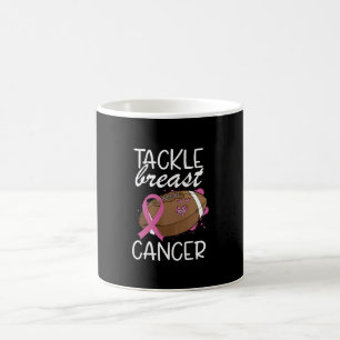 Tackle Cancer Breast Cancer Awareness Ribbon Coffee Mug