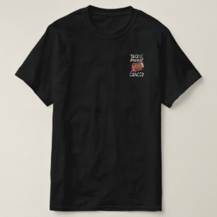 Tackle Cancer Breast Cancer Awareness Ribbon  T-Shirt
