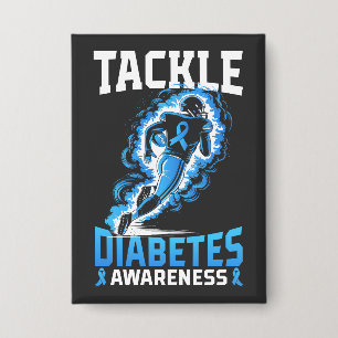 Tackle Diabetes Awareness Gear American Football