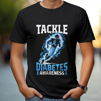 Tackle Diabetes Awareness Gear American Football