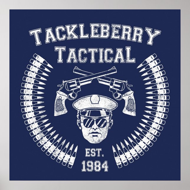 Tackleberry Tactical Poster (Front)