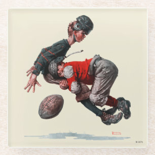 Tackled Glass Coaster