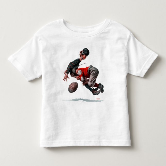 Tackled Toddler T-Shirt (Front)