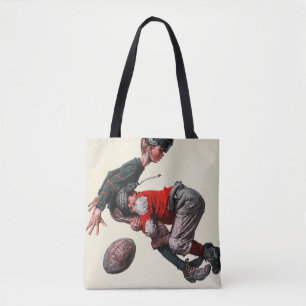 Tackled Tote Bag