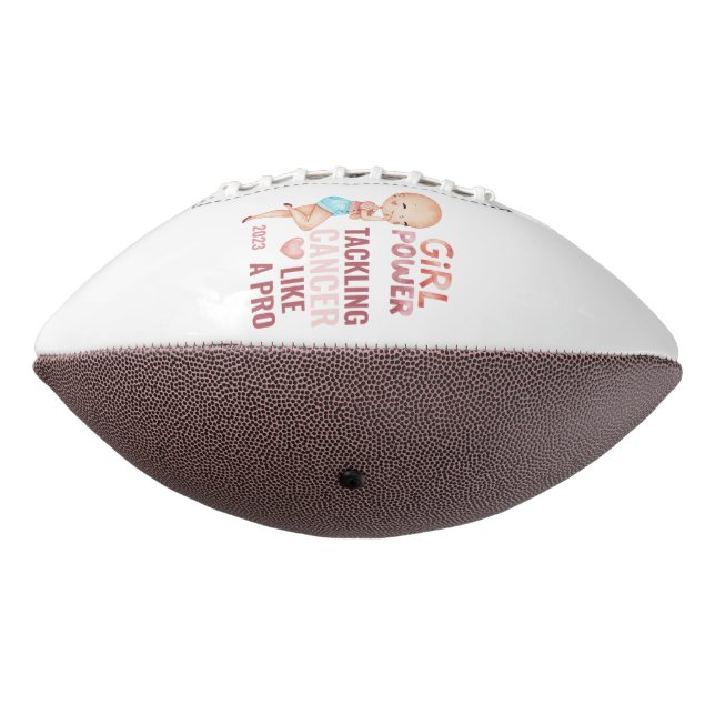 Tackling Cancer Like A Pro 2023 Football (Rotated 270)
