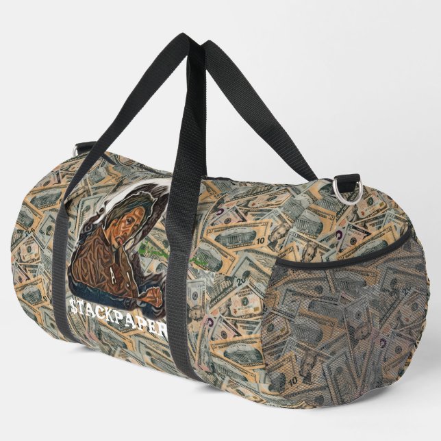 $tackPaper Duffle Bag (Right Corner)