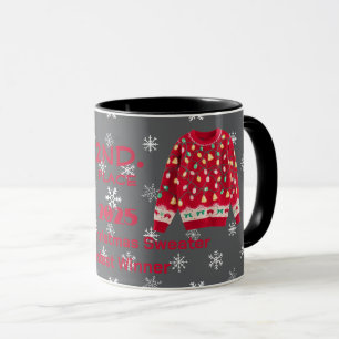 Tacky Christmas Sweater 2nd. Place Contest Winner  Mug