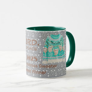 Tacky Christmas Sweater 3rd. Place Contest Winner  Mug