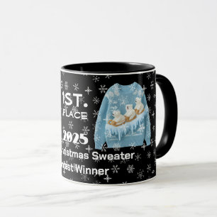 Tacky Christmas Sweater Contest Winner Mug