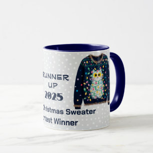 Tacky Christmas Sweater RUNNER UP Contest Winner Mug