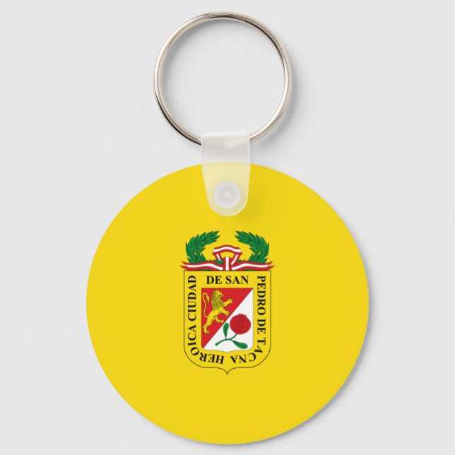 Tacna, Peru Key Ring (Front)