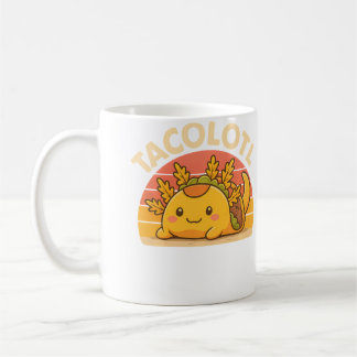 Taco Axolotl Funny Axolotl Taco Lover For Adults Coffee Mug