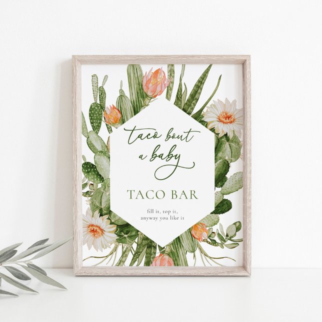 Taco Bar Baby Shower Sign  (Creator Uploaded)